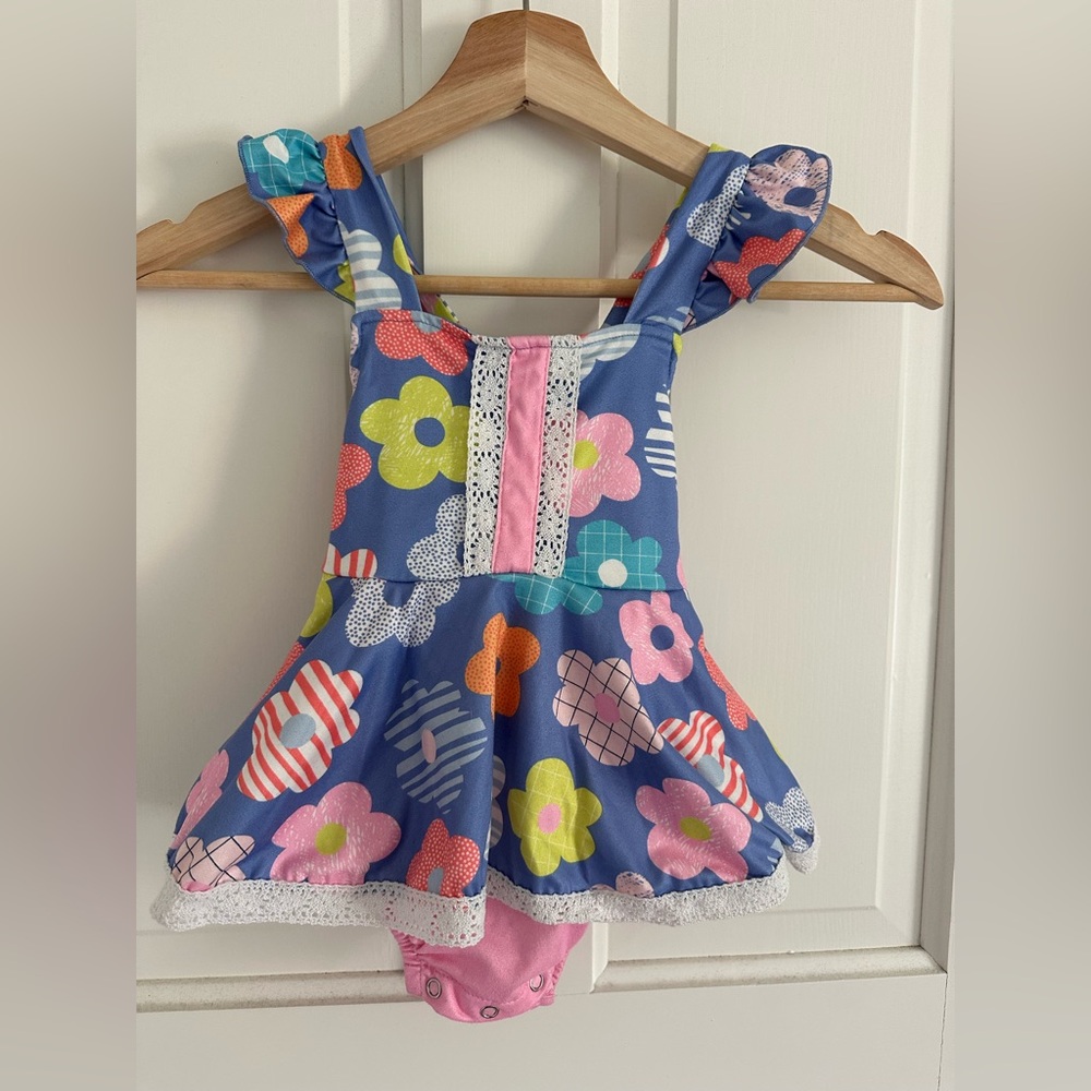 Colorful Floral Baby Dress